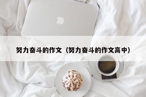 努力奋斗的作文(努力奋斗的作文高中)
